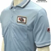 Nebraska NSAA Dye Sublimated Short Sleeve Powder Blue Umpire Shirt -Power Fit Wear Shop USA300NE NHS PB 06177.1722175848
