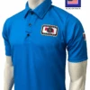 Nebraska NSAA Men's Bright Blue Volleyball Referee Shirt -Power Fit Wear Shop USA400NE NHS BB 62808.1722096492