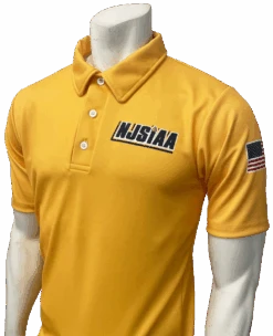 New Jersey NJSIAA Short Sleeve Men's Track/Cross Country Official's Shirt-2X