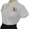 Nebraska NSAA Women's Dye Sublimated White Volleyball Referee Shirt -Power Fit Wear Shop USA402NE 43880.1722100577
