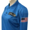 Louisiana LHSOA Bright Blue Long Sleeve Women's Volleyball Referee Shirt 2 Louisiana LHSOA Bright Blue Long Sleeve Women's Volleyball Referee Shirt -Power Fit Wear Shop USA403LA 78468.1662348465
