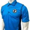 Minnesota MSHSL Men's Short Sleeve Bright Blue Volleyball/Swimming Referee Shirt -Power Fit Wear Shop USA408MN BB 52724.1723769991