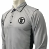 Minnesota Men's Grey Long Sleeve Volleyball Referee Shirt