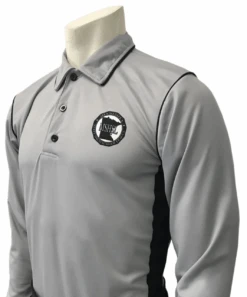 Minnesota Men's Grey Long Sleeve Volleyball Referee Shirt