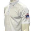 Kansas KSHSAA Men's White Volleyball & Swimming Referee Shirt -Power Fit Wear Shop USA437KS 84679.1746572997