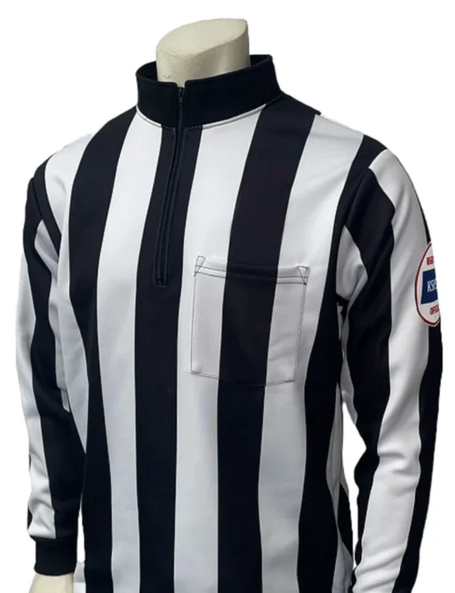 Kansas KSHSAA Foul Weather Long Sleeve Football Referee Shirt