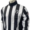 Minnesota MSHSL 2 1/4" Stripe Long Sleeve Cold Weather Football Referee Shirt 2 Minnesota MSHSL 2 1/4" Stripe Long Sleeve Cold Weather Football Referee Shirt -Power Fit Wear Shop USA730MN 93564.1694977029