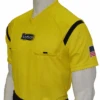 Louisiana LHSOA Yellow Short Sleeve Soccer Referee Shirt 2 Louisiana LHSOA Yellow Short Sleeve Soccer Referee Shirt -Power Fit Wear Shop USA900LA YW 38199.1709958509