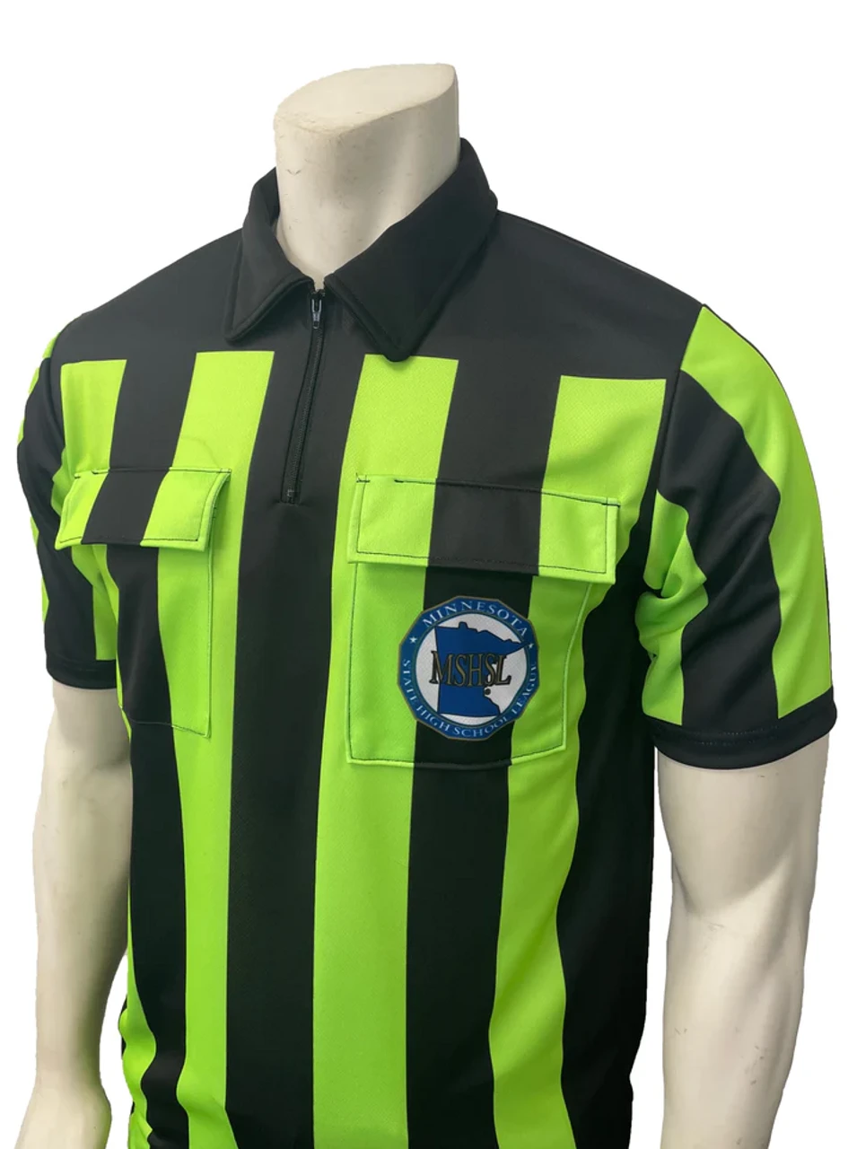 Minnesota Short Sleeve Soccer Referee Shirt 3 Minnesota Short Sleeve Soccer Referee Shirt