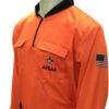 Alabama AHSAA Long Sleeve Fluorescent Orange Soccer Shirt