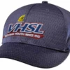 Virginia VHSL Navy Fitted Promesh 6-stitch Combo Umpire Cap 2 Virginia VHSL Navy Fitted Promesh 6-stitch Combo Umpire Cap -Power Fit Wear Shop VA Navy Mesh 08348.1756754888