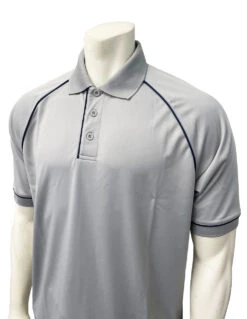 Smitty Officials Apparel Men's Grey Volleyball Referee Shirt