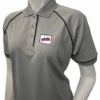 Virginia VHSL Women's Grey Volleyball Referee Shirt -Power Fit Wear Shop VBS402GR VA 32460.1702409806