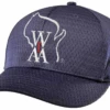 Wisconsin WIAA Navy Fitted Promesh 6-stitch Combo Umpire Cap