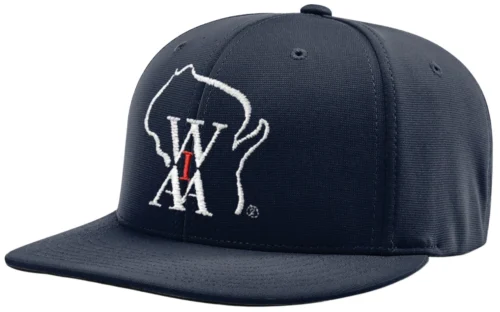 Wisconsin WIAA Navy Pulse Performance 8-stitch Umpire Base Cap