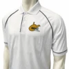 West Virginia SSAC Men's White Short Sleeve Volleyball Referee Shirt -Power Fit Wear Shop WV SSAC White 56996.1753920644