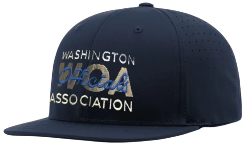 Washington WOA Navy Ignite LT Laser Performance 8-stitch Umpire Cap