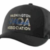 Washington WOA Black Pulse Flex Fit 4-stitch Combo Umpire Cap -Power Fit Wear Shop Washington WOA Black 37334.1756762737