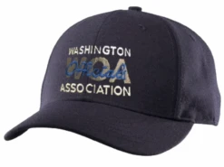 Washington WOA Fitted Navy 6-stitch Combo Umpire Cap