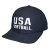 USA Softball Poly Blend Flex-Fit 8-Stitch Umpire Cap -Power Fit Wear Shop asa fitted wool 8 stitch 06576.1703361142