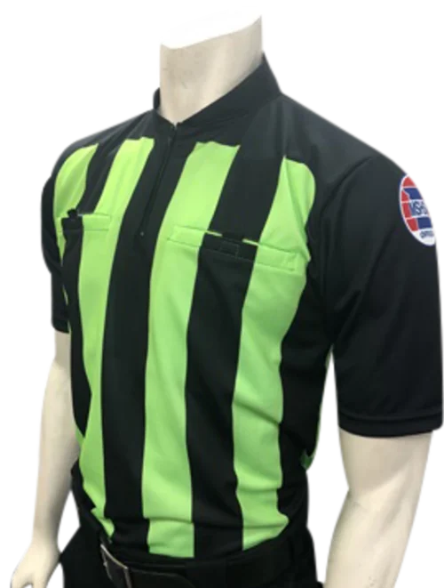 Missouri MSHSAA Body Flex® Short Sleeve Soccer Referee Shirt -Power Fit Wear Shop missouri soccer ss1 47389.1698011029