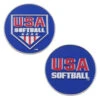 USA Softball Umpire Flipping Coin -Power Fit Wear Shop usa softball coins 94734.1484432257